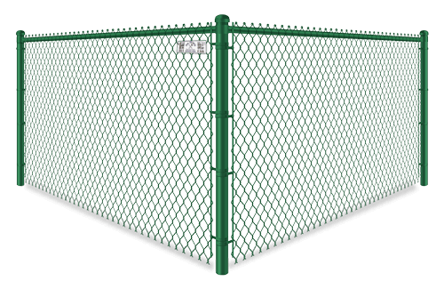 PVC Coated Chain Link Fencing options for Panama City Florida