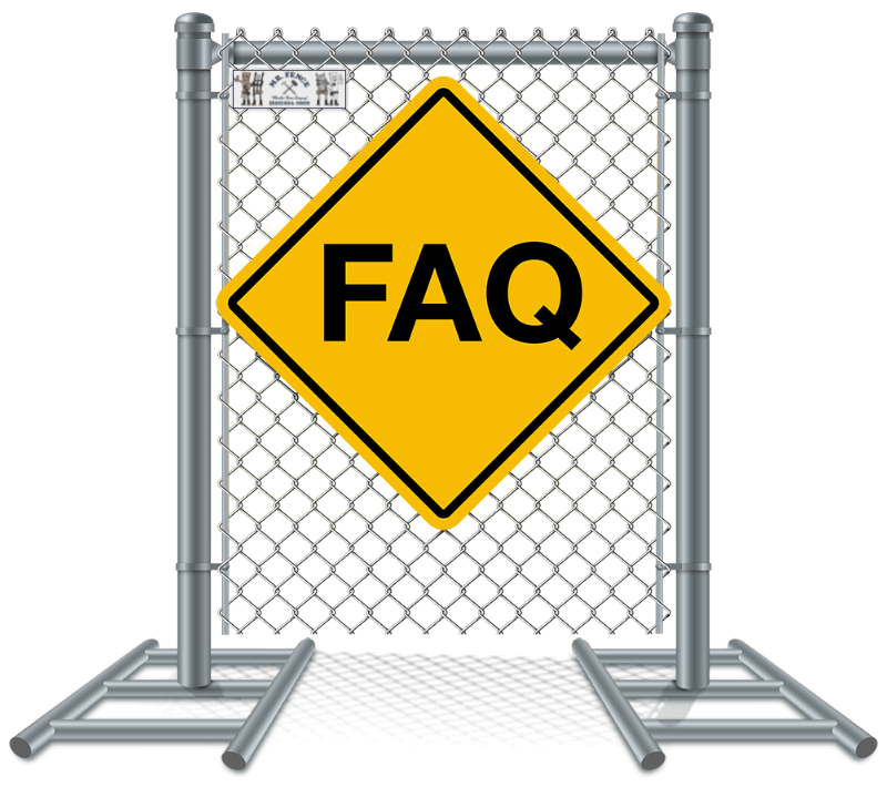 Common questions about temporary fence panels in the Panama City FL area