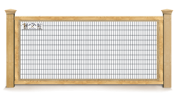 Ranch Rail style wood fence in Panama City Florida