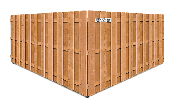 Cedar Shadowbox Wood Fence in Panama City FL